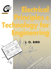 表紙画像: Electrical Principles and Technology for Engineering 9780750621960