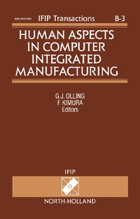 Cover image: Human Aspects in Computer Integrated Manufacturing 9780444894656