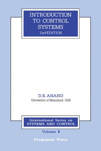 Cover image: Introduction to Control Systems 2nd edition 9780080300023