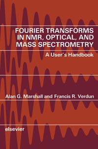 Imagen de portada: Fourier Transforms in NMR, Optical, and Mass Spectrometry 9780444873606