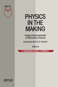Immagine di copertina: Physics in the Making 9780444880192