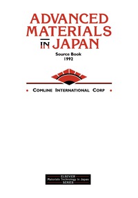 Imagen de portada: Advanced Materials in Japan 9781856171588