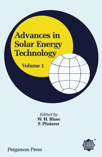 صورة الغلاف: Advances in Solar Energy Technology 9780080343150