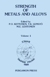 Imagen de portada: Strength of Metals and Alloys (ICSMA 8) 9780080348049