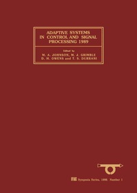 Cover image: Adaptive Systems in Control and Signal Processing 1989 9780080357270