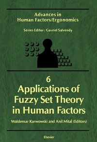 Titelbild: Applications of Fuzzy Set Theory in Human Factors 9780444427236
