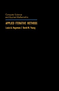 Immagine di copertina: Applied Iterative Methods 9780123133403