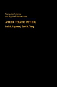 Imagen de portada: Applied Iterative Methods 9780123133403