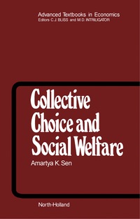 Imagen de portada: Collective Choice and Social Welfare 9780444851277