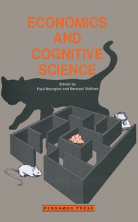 Cover image: Economics and Cognitive Science 9780080410500