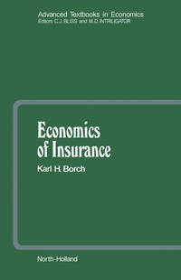 Titelbild: Economics of Insurance 9780444873446