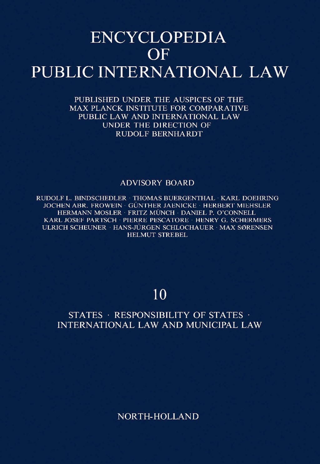 Encyclopedia of Disputes Installment 10