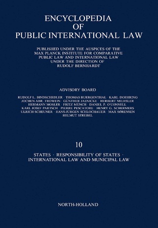 Cover image: Encyclopedia of Disputes Installment 10 9780444862419