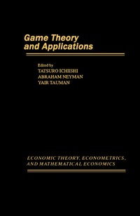 Titelbild: Game Theory and Applications 9780123701824