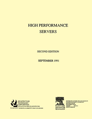 Imagen de portada: High Performance Servers 9781856170840
