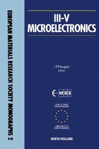 Cover image: III-V Microelectronics 9780444889904