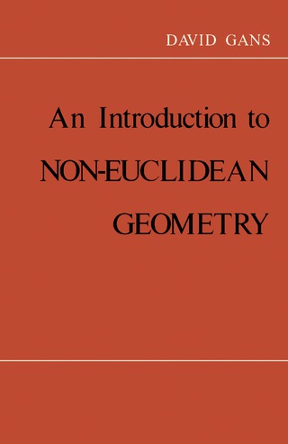 Cover image: Introduction to Non-Euclidean Geometry 9780122748509