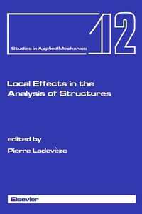 Omslagafbeelding: Local Effects in the Analysis of Structures 9780444425201