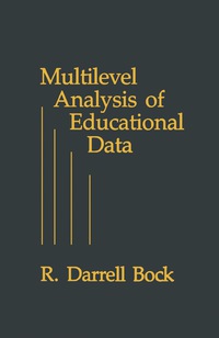 Cover image: Multilevel Analysis of Educational Data 9780121088408