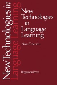 صورة الغلاف: New Technologies in Language Learning 9780080338880