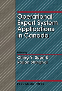 表紙画像: Operational Expert System Applications in Canada 9780080414317