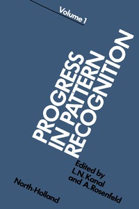 Cover image: Progress in Pattern Recognition 1 9780444863256