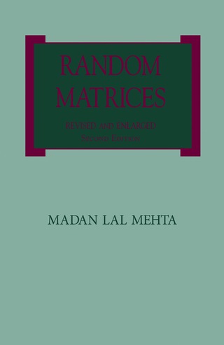 Cover image: Random Matrices 2nd edition 9780124880511