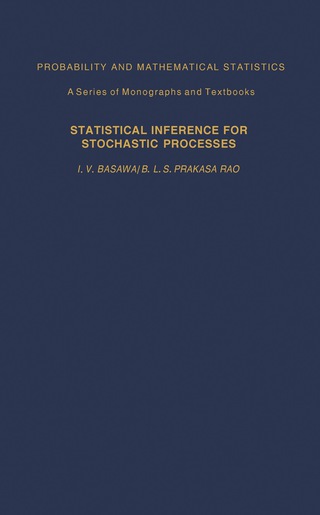 Cover image: Statistical Inferences for Stochasic Processes 9780120802500