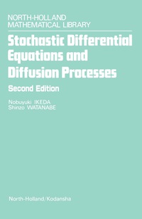 Omslagafbeelding: Stochastic Differential Equations and Diffusion Processes 2nd edition 9780444873781