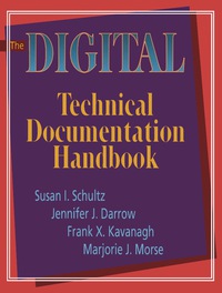 Cover image: The Digital Technical Documentation Handbook 9781555581039