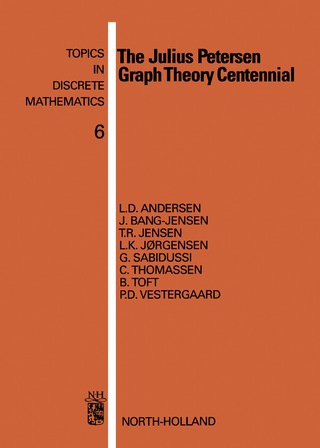 表紙画像: The Julius Petersen Graph Theory Centennial 9780444897817