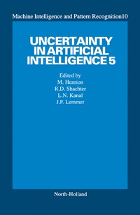 Immagine di copertina: Uncertainty in Artificial Intelligence 5 9780444887382