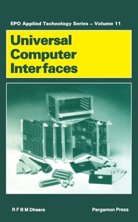 Titelbild: Universal Computer Interfaces 9780080366104