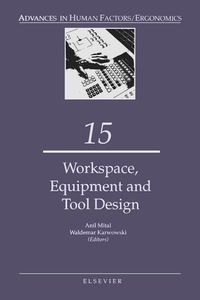 Imagen de portada: Work Space, Equipment and Tool Design 9780444874412
