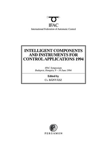 Imagen de portada: Intelligent Components and Instruments for Control Applications 1994 9780080422343