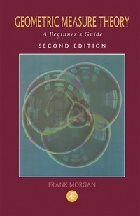 Cover image: Geometric Measure Theory 2nd edition 9780125068574