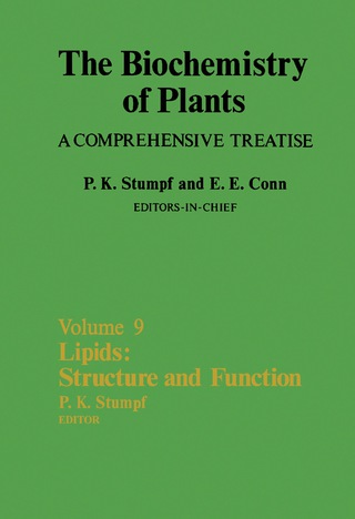 Cover image: Lipids: Structure and Function 9780126754094
