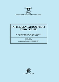 Omslagafbeelding: Intelligent Autonomous Vehicles 1995 9780080423661