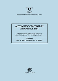 Cover image: Automatic Control in Aerospace 1994 (Aerospace Control '94) 9780080422381