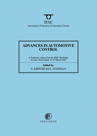 表紙画像: Advances in Automotive Control 1995 9780080425894