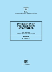 Cover image: Integration of Process Design and Control 9780080423586