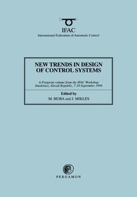 Titelbild: New Trends in Design of Control Systems 1994 9780080423678