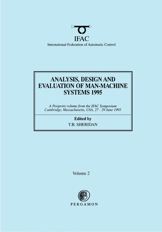 Cover image: Analysis, Design and Evaluation of Man-Machine Systems 1995 9780080423708