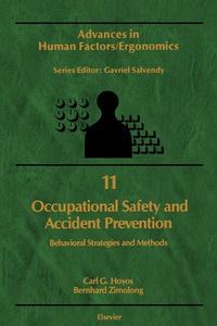 Cover image: Occupational Safety and Accident Prevention 9780444704788