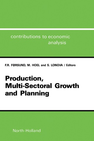 Omslagafbeelding: Production, Multi-Sectoral Growth and Planning 9780444878380