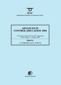Omslagafbeelding: Advances in Control Education 1994 9780080422305