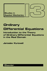 Cover image: Ordinary Differential Equations 9780444995094