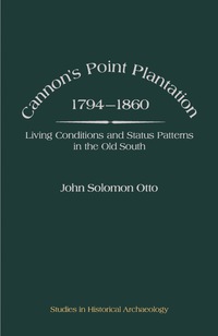 Cover image: Cannon's Point Plantation, 1794 - 1860 9780125310604