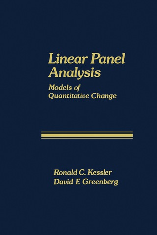 Imagen de portada: Linear Panel Analysis 9780124057500