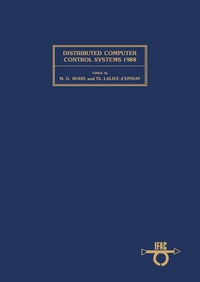 Omslagafbeelding: Distributed Computer Control Systems 1988 9780080369389